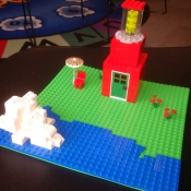 a LEGO Backyard