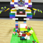 LEGO robot monster