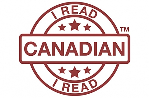 I Read Canadian logo with red text and three stars on the top and bottom of the text CANADIAN